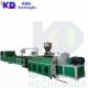 3D PVC Panel Production Line Wpc Profile Machine Twin Screw Extruder 100kg/H