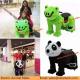 Hot Sale Family Battery Operated Electric Animal Rides in Mall, Parent can Ride with Kids