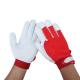 Red Sheepskin Argon-Arc Welding Work Safety Protection Wear Resistant Pierce Resistant Garden Protective Gloves