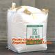 100% PP Woven FIBC Jumbo Bags for Sand, fibc bulk bag with four loop bags, big
