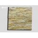 Muddy Color Quartzite Cultured Stone Veneer Panels 60x60 Sheet High Hardness
