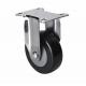 Edl Chrome 3 70kg 3703-67 Rigid PU Caster with Single Ball Bearing at Affordable