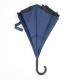 Black Metal Pole Reverse Folding Umbrella , Custom Design Automatic Inverted Umbrella