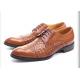 Party / Wedding Men Formal Dress Shoes Round Toe Mens Brown Derby Shoes