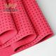 Red Doted Ultra Suede Micro Fiber Suede PU Imtation Suede Leather For Making Gloves