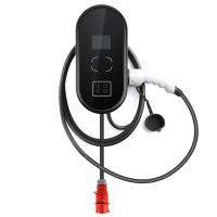 240v ABS Wall Box EV Charger Ocpp Charging Station With Advertisement Display
