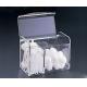 Clear Acrylic Cotton Swab Box With Beautiful Shape