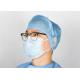 Doctors Disposable Nonwoven Surgical Head Cover / Surgical Nurse Cap Bouffant Head Cover