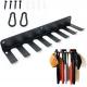 16 Bat Metal Baseball Bat Rack Holder for Wall Mount Sports Equipment Storage