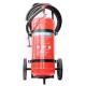 Safe ABC Powder Fire Extinguisher , Hospital 50Kg Trolley Foam Fire Extinguisher