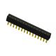 SMT Type 15 Pin Female Header Connector Single Row Straight 1.0mm X 2.1mm