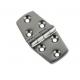 Mirror Finish 316 Stainless Steel Strap Hinges ,CPSIA and CA65 Investment Casting Metal