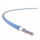 Network Cable UTP Cat 6A Cable Non-Continuous Aluminum Foil 24AWG BC PVC Jacket