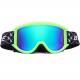 Green Color Comfortable Ski Glasses , Snow Goggles Adjustment Nylon Strap