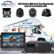 CMSV6 4CH Dual SD Card Mobile DVR 4G GPS Real Time Monitoring Video Surveillance MDVR