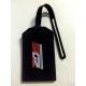 Personalized 2015 Porsche Carrera Cup Asia Silicone Business Card Holder , Travel Bag Tag In Black Color For Souvenirs