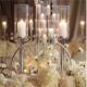 60cm 4 3 2 Birthday Candle Candelabra Centerpieces Gold Metal Circle Votive Candle Holder