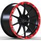 21x11 1PC Forged Aluminum Alloy Rims Maserati Staggered 21x9