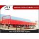 Detachable Dual / Tri Axles Steel Stock Trailer , Open Truck Trailer With Twist Lock