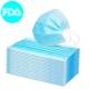 Non Woven Disposable Blue Surgical Medical Face Mask Disposable Mouth Cover 3 Ply Earloop Surgical Mask
