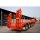 TITAN VEHICLE 4 axles lowbed trailer with 60 ton lowboy trailer for sale