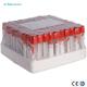 16x100mm Plastic Blood Collection Tubes Clot Activator Additive Red Top
