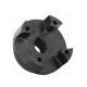 Black Steel Material Construction Hoist Parts Motor Helical Gearbox Coupling