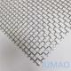 Crimped Architectural Mesh Metal Stainless Steel 304 Square Holes