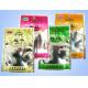 PET PE Laminated Gusseted Zipper Bags Hang Hole for Herbal Medicine