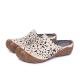 S155 2020 new Baotou hollow flower thick bottom women's sandals retro ethnic leather women's shoes factory direct wholes