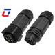 5 Pin Waterproof Cable Connector Male Female Round Outdoor Power Connector 300V