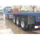 40T New 3 Axle Lorry Container Trailer With 2 Rear / Side Doors And 12R22.5 Model Tire