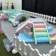 Pastel Baby Soft Play Climbing Blocks For Party Rental Custom Soft Play Equipment