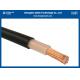 600V Black Flexible Copper Low Voltage Power Cable Unarmoured IEC Standard