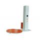 White And Orange Semi Automatic Pallet Pre Stretch Wrapping Machine