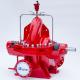 Firefighting Use Diesel Engine Driven Fire Pump Set , Horizontal Nfpa Pump