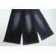 Dark Blue Grey Crosshatch Slub Cotton Spandex Denim Fabric For Jeans