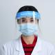 Anti Dizziness Plastic Face Visor , 33*22cm Adult PPE Clear Face Shield