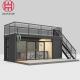 Zontop China Two Storey Two Bedroom Prefabricated Home Shipping  40ft Luxury Container House