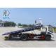 Howo Obstacle Flatbed Tow Truck Trailer 4x2 Road rescue vehicle Wrecker truck