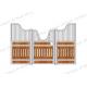 Wooden Horse Stall Panels Sliding Door Equestrian Horse Stable CE IOS Listed