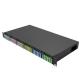 Fiber Optic Equipment Patch Panel Cassette Module MPO Rack 1u 144 Core Upc/APC Black