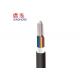 12 Core Air Blown Fiber Optic Cable Lightweight Stable Structure Duct Cable