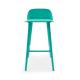 Chair Furniture Colorful Design Solid wood bar stool with high leg