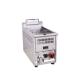 Table Top Stainless Steel Deep Fryer Gas French Fries Fryer Machine Outdoor