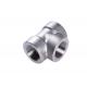 1 1 / 2  6000 Threaded Equal Tee , ASTM A182 F316 Structural Pipe Fittings