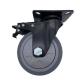 75MM Swivel Thermoplastic Rubber Caster Wheels For Industrial Casters