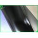 Glossy Black Washable Fabric Craft Paper / 0.3MM TO 0.8MM Untear Paper Roll