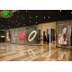 RGB 3-In-1 Transparent LED Curtain Display 5MM Pixel Pitch SMD5050 Full Color Energy Efficient