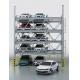 Chain Drive Commercial Parking Lifts ISO9001 Multilevel Car Parking System